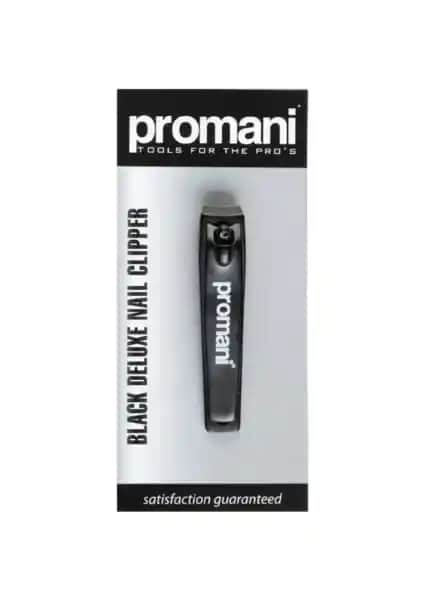 Promani Siyah Delux Tırnak Makası PR-110: Şıklık ve Kullanışlılıkta Günlük Bakım Aracı