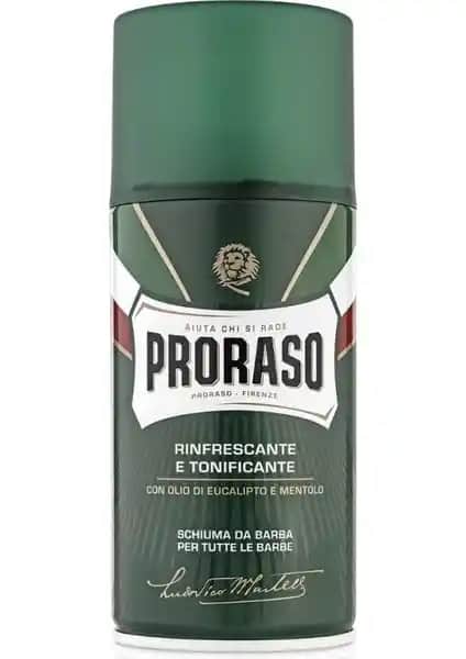 Proraso Okliptüs Yağı ve Mentollü Tıraş Köpüğü: Doğal ve Ferahlatıcı Erkek Bakım Ürünü