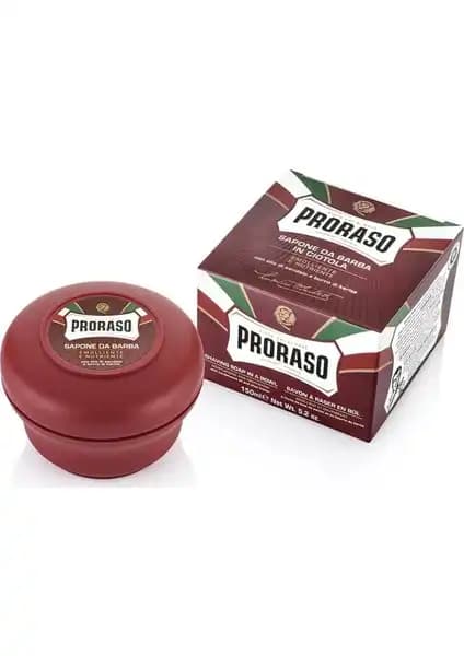 Proraso Red Line Tıraş Sabunu 150 ml – Yüksek Kaliteli Erkek Bakım Ürünü