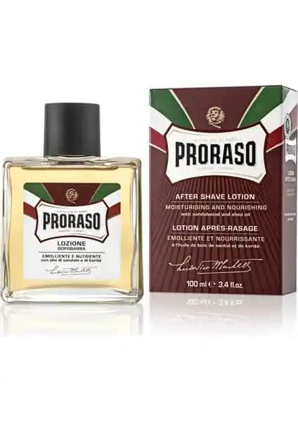 Proraso Sandal Ağacı Özlü Tıraş Sonrası Losyonu: Doğal ve Etkili Erkek Bakım Ürünü