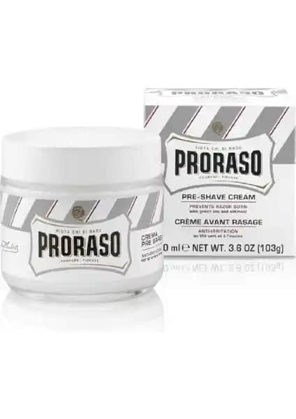 Proraso Yeşil Çay ve Yulaf Özlü Tıraş Öncesi Kremi: Hassas Ciltler İçin Doğal ve Etkili Bakım