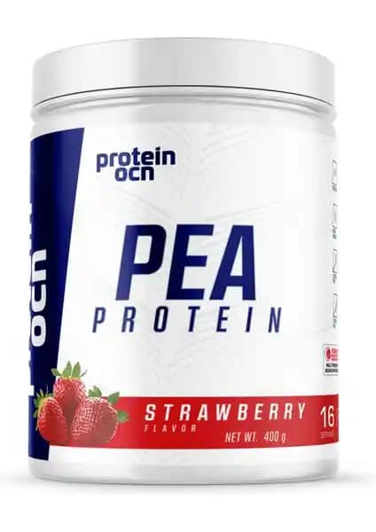 Proteinocean PEA Protein Tozu: Vegan ve Sağlıklı Protein Kaynağı, Çilek Aroması ile Lezzetli ve Kolay Kullanım