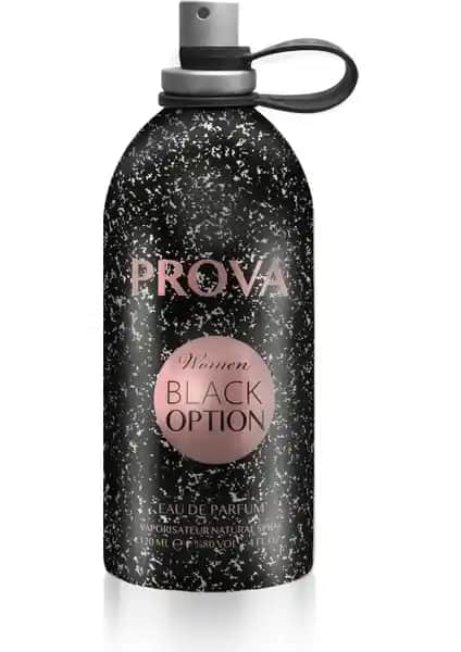 Prova Black Option EDP Kadın Parfümü: Zarafet ve Kalıcılığın Modern Buluşması
