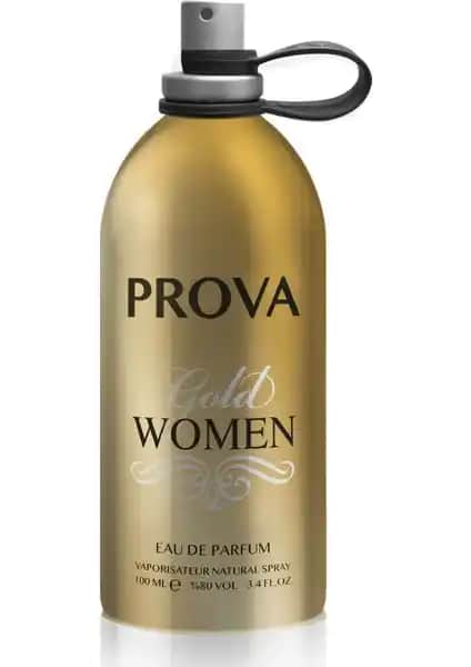 Prova Gold Women EDP Kadın Parfümü: Zarafet ve Tutkunun Modern Buluşması