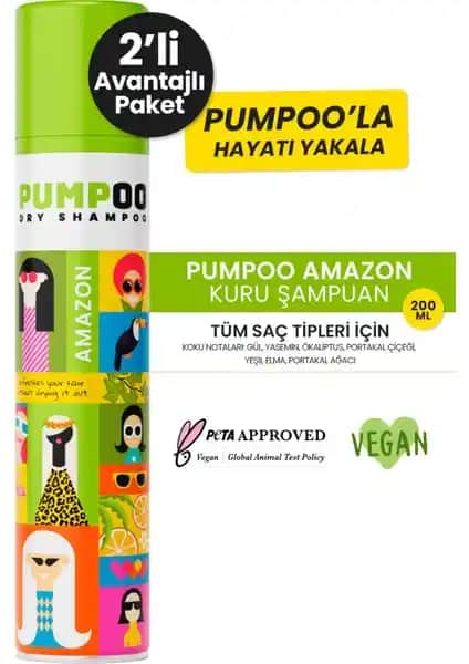 Pumpoo Kuru Şampuan ile Hızlı ve Pratik Saç Bakımı Çözümü
