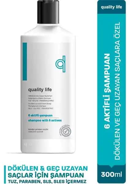 Quality Life QL 6 Aktifli Şampuan ile Saç Sağlığında Yeni Bir Dönem Başlıyor