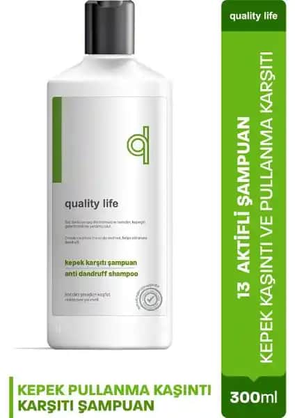 Quality Life QL Kepek Şampuanı: Doğal ve Etkili Kepek Önleyici Saç Bakım Ürünü