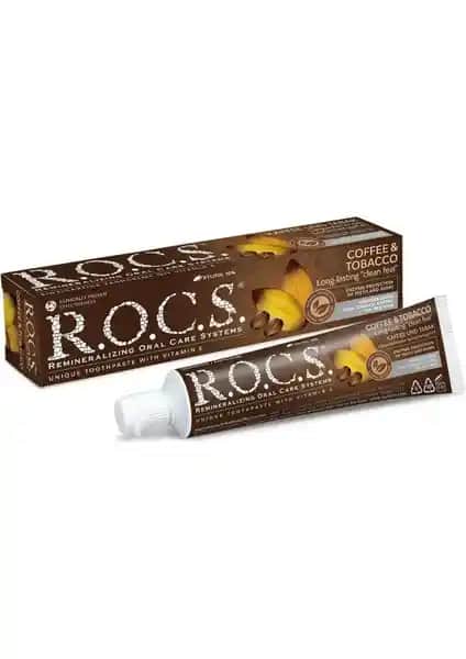 R.O.C.S. Coffee Tobacco Diş Macunu: Beyazlatıcı ve Koruyucu Özellikleriyle Günlük Ağız Bakımı
