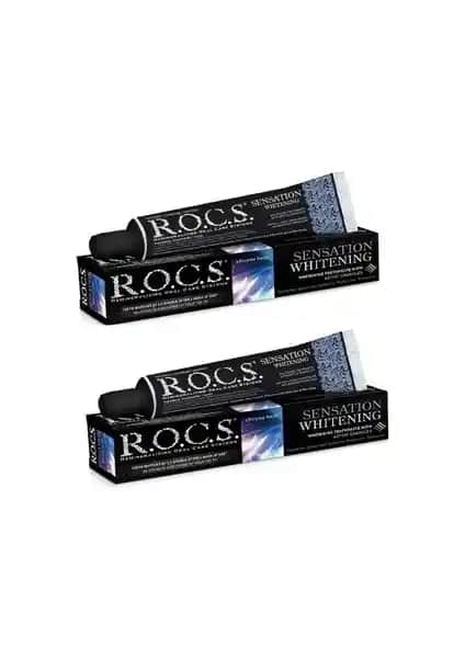 R.O.C.S. Sensation Whitening Diş Macunu: Doğal ve Hassas Dişlere Uygun Beyazlatıcı Ürün