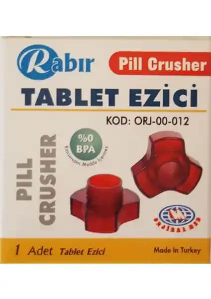 Rabır İlaç Tablet Hap Ezici Kullanım Özellikleri ve Avantajları