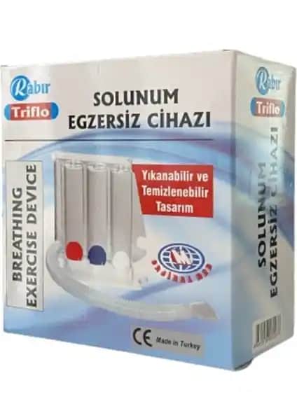 Rabır Triflo Solunum Egzersiz Cihazı Akciğer Fonksiyonlarını Güçlendiren Yenilikçi Sağlık Ürünü