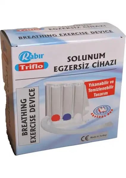 Rabır Triflo Solunum Egzersiz Cihazı: Solunum Sağlığını Güçlendiren Yenilikçi Çözüm