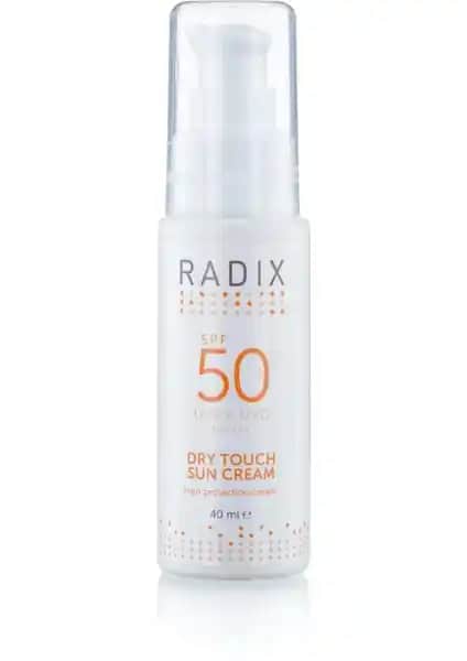 Radix SPF 50 Yağlı Ciltler İçin Güneş Koruyucu Krem Günlük Kullanım İçin Yüksek Koruma