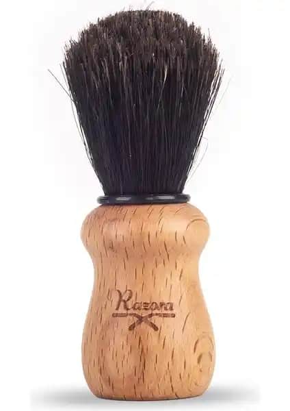 Razora At Kılı Tıraş Fırçası: Doğal Malzemelerle Etkili ve Şık Tıraş Deneyimi