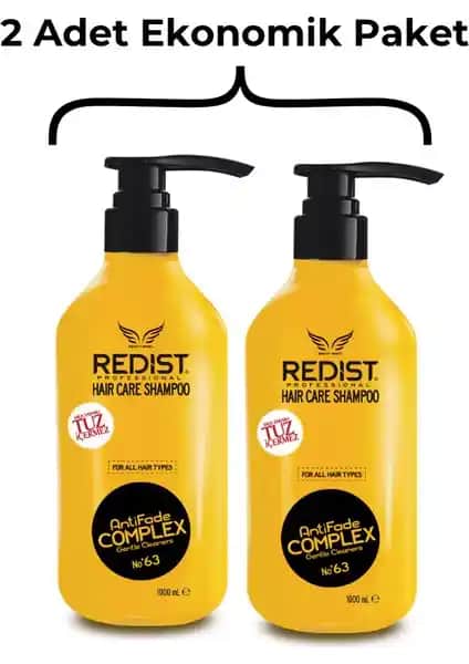 Redist Tuzsuz Şampuan Seti Hassas ve İşlem Görmüş Saçlar için Onarıcı Bakım Özellikleri