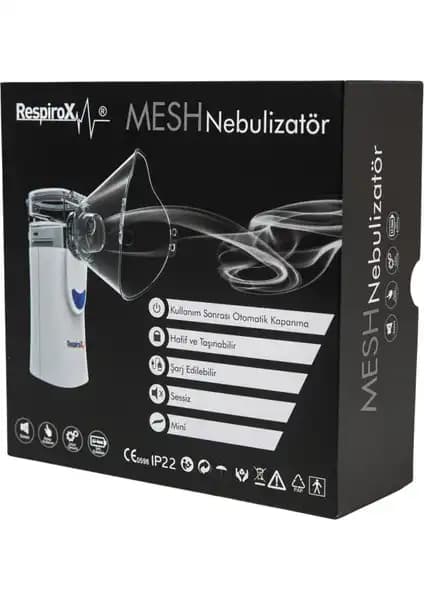 Respirox Şarjlı Mesh Nebülizatör: Hafif ve Taşınabilir Solunum Cihazı Çözümleri