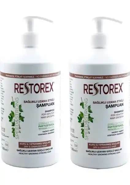 Restorex Sağlıklı Uzama Etkili Şampuan Kuru ve Yıpranmış Saçlar İçin Doğal Çözüm