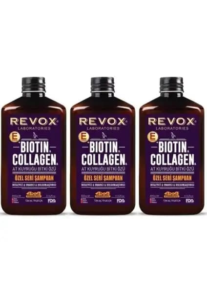 Revox At Kuyruğu Biotin Kollajen Şampuanı Saç Güçlendirme ve Dökülme Önleme Özellikleri