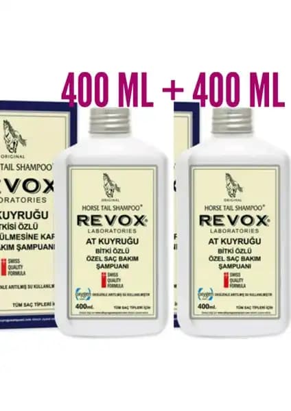 Revox At Kuyruğu Şampuanı: Saç Dökülmesini Önleyen ve Güçlendiren Doğal Formül