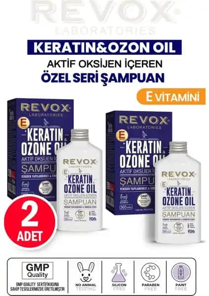 Revox Keratin & Ozon Oil Aktif Oksijen İçeren Saç Bakım Şampuanı İncelemesi ve Faydaları