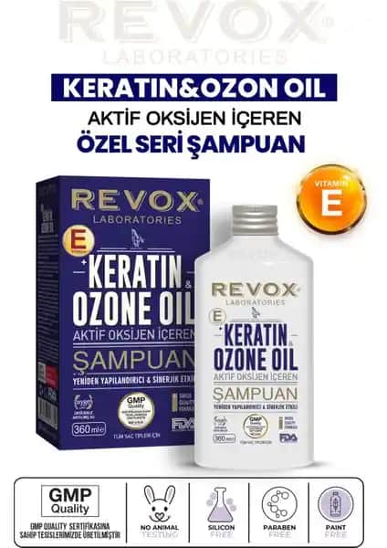 Revox Keratin ve Ozon Oil Saç Bakım Şampuanı: Doğal İçeriklerle Saç Güçlendirme ve Onarım