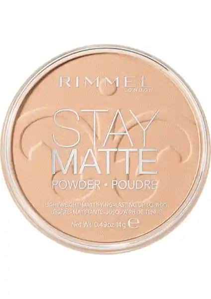 Rimmel London Stay Matte Pudra No: 004 - Mat ve Doğal Görünüm Sağlayan Uzun Süreli Makyaj Ürünü