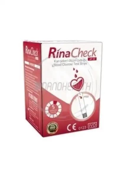 Rina Check 50 Şeker Strip: Güvenilir ve Pratik Diyabet Ölçüm Çözümü