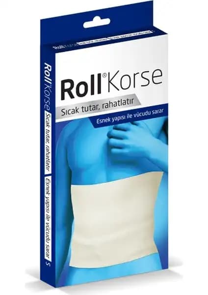 Roll Yün Korse XXL XLarge Geniş Beden Konfor ve Destek Sağlayan Ürün