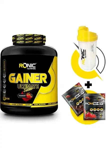 Ronic Nutrition Gainer Ultimate 3000 G Kas Gelişimi ve Enerji Destekleyici Besin Takviyesi