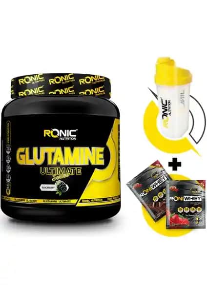 Ronic Nutrition Glutamine Ultimate 900 gr Kas Gelişimi ve Sağlıklı Yaşam İçin Güçlü Destek