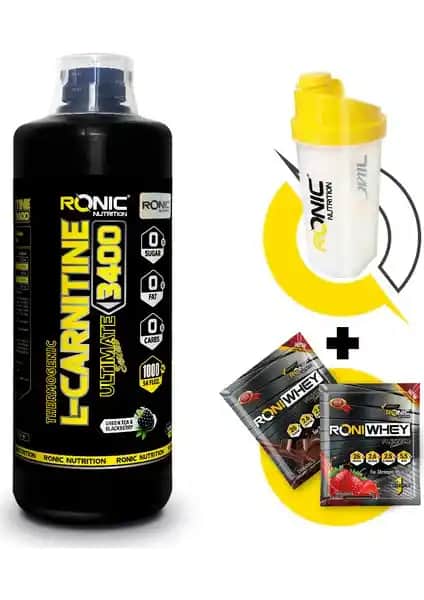 Ronic Nutrition L - Carnitine 3400 Ultimate Thermogenic Yağ Yakıcı ve Enerji Artırıcı Takviye