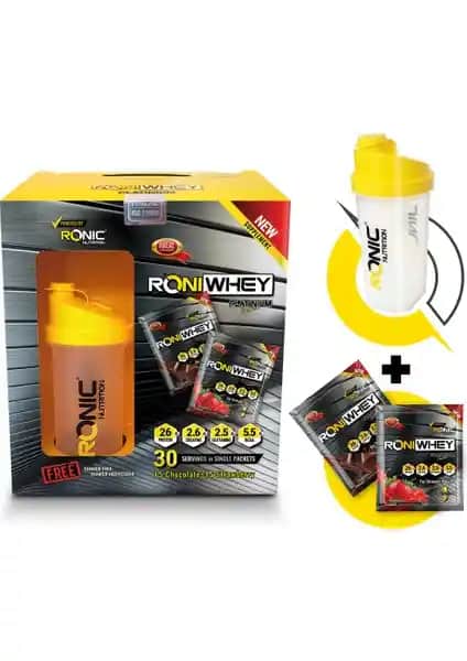 Roniwhey Platinum Protein Tozu: Yüksek Kaliteli Destekle Kas Gelişimini Artırın
