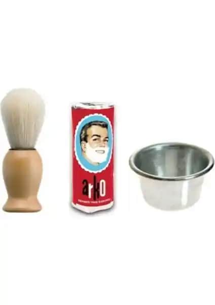 RoseRoi Sakal Fırçası Arko Sabun ve Köpürtme Tası ile Konforlu Tıraş Deneyimi