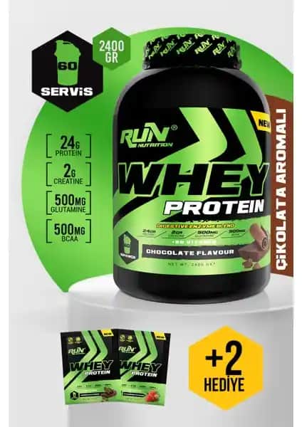 Run Nutrition Whey Protein ile Güçlü Kaslar ve Lezzetli Protein Takviyesi