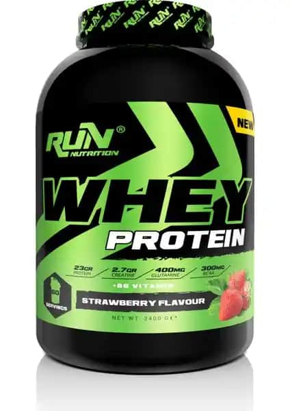 Run Nutrition Whey Protein ile Kas Gelişimini Destekleyen Yüksek Kaliteli Protein Takviyesi