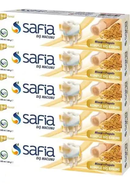 Safia Doğal Diş Macunu: Doğal ve Güçlü Diş Bakımı İçin Güvenilir Seçenek