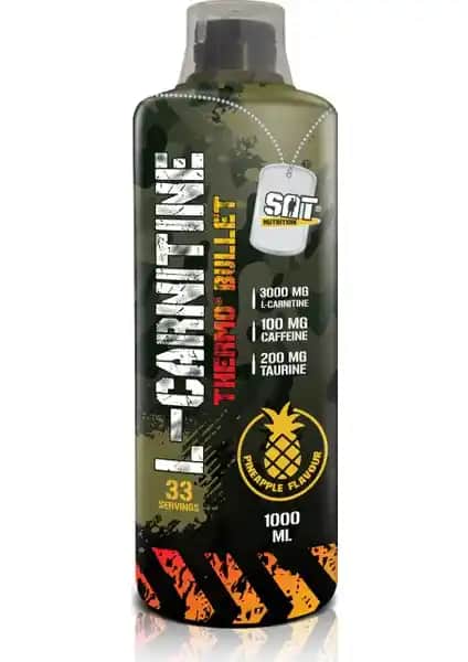 SAT Nutrition L-Carnitine 3000 Mg Thermo Bullet Enerji ve Yağ Yakım Destek Ürünü