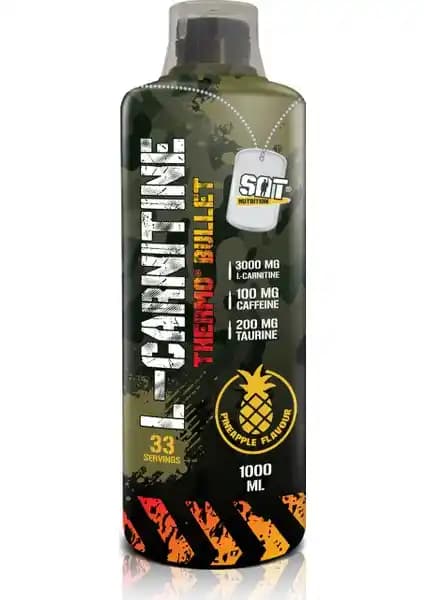 SAT Nutrition L-Carnitine 3000 Mg Thermo Bullet Enerji ve Yağ Yakım Destek Ürünü