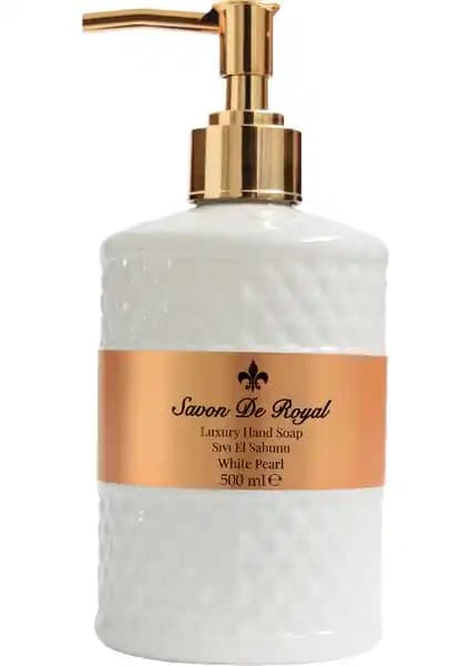 Savon De Royal Luxury Vegan Sıvı Sabun White Pearl: Şıklık ve Doğallığın Mükemmel Buluşması