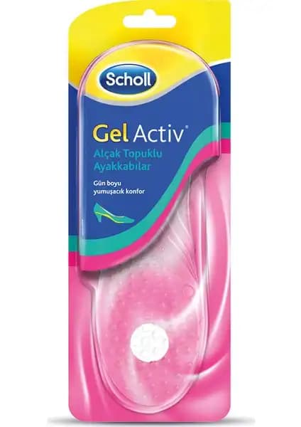 Scholl Gel Activ Tabanlık Alçak Topuklu Ayakkabılar İçin Konfor ve Destek Sağlayan Çözüm