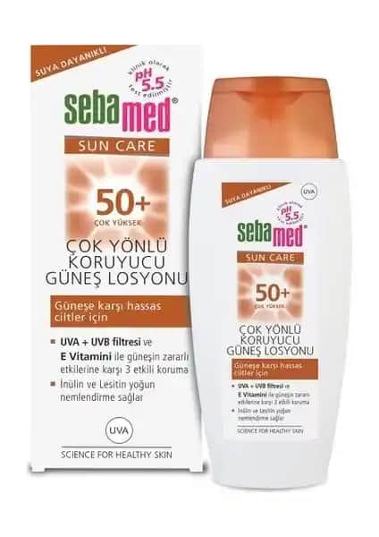 Sebamed Güneş Losyonu 50 Faktör 150 ml: Hassas Ciltler İçin Güçlü ve Güvenilir Güneş Koruma Çözümü
