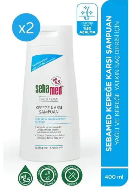 Sebamed Kepek Karşıtı Pirokton Olamin Şampuanı Saç Derisini Koruyan Etkili Formül