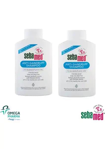 Sebamed Kepek Önleyici Şampuan 400 ml 2'li Paket Saç Derisi ve Kepek Problemlerine Çözüm