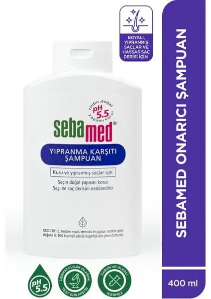Sebamed Kuru ve Yıpranmış Saçlar İçin Nemlendirici ve Onarıcı Şampuan Ürün Tanıtımı ve Faydaları