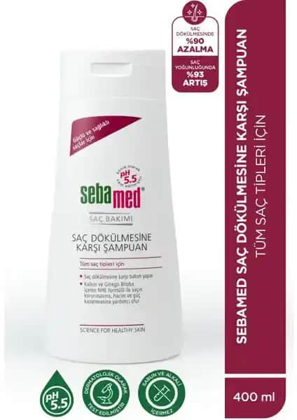 Sebamed Saç Dökülmesine Karşı Güçlendirici Şampuan ile Sağlıklı Saçlar Elde Edin