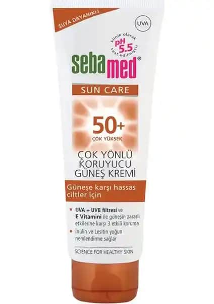 Sebamed SPF 50 Çok Yönlü Güneş Koruyucu Kremi Hassas ve Alerjik Ciltler İçin Güvenilir Koruma