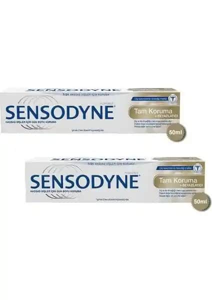 Sensodyne Diş Macunu 50 Ml.2 Paket: Hassasiyet Azaltıcı ve Beyazlatıcı Özellikleri ile Güvenilir Ağız Bakımı