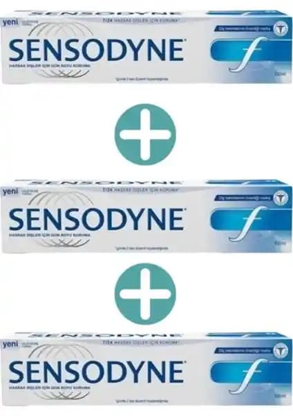 Sensodyne F 100ML Hassas Dişler İçin Güçlü ve Güvenilir Ağız Bakım Çözümü