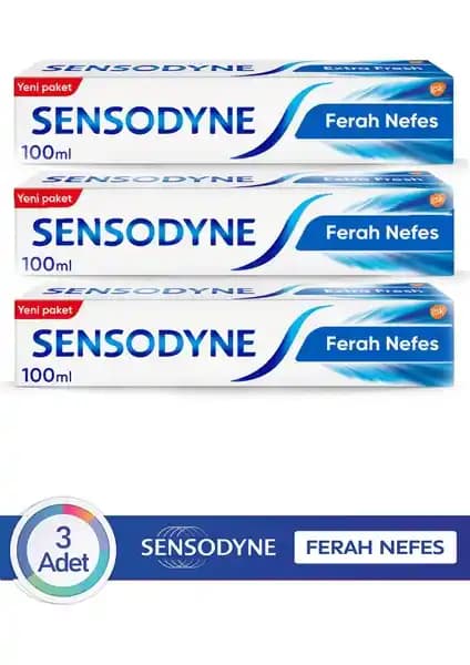 Sensodyne Ferah Nefes Diş Macunu: Günlük Kullanım İçin Güçlü ve Hassasiyet Koruyucu Ürün