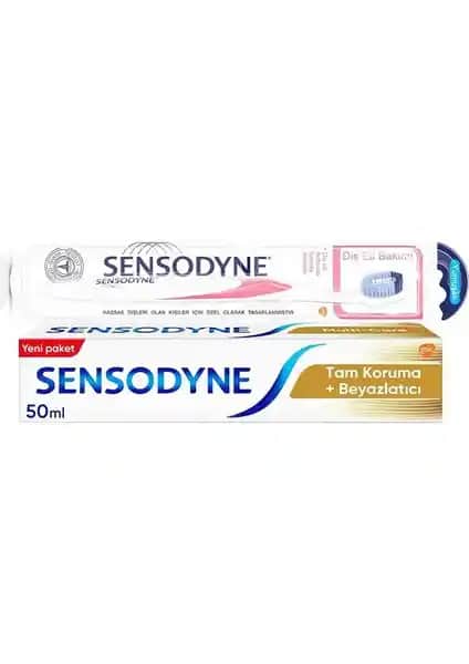 Sensodyne Hassas Dişler İçin Güçlü ve Güvenilir Koruma Sunan Diş Macunu 50 ml